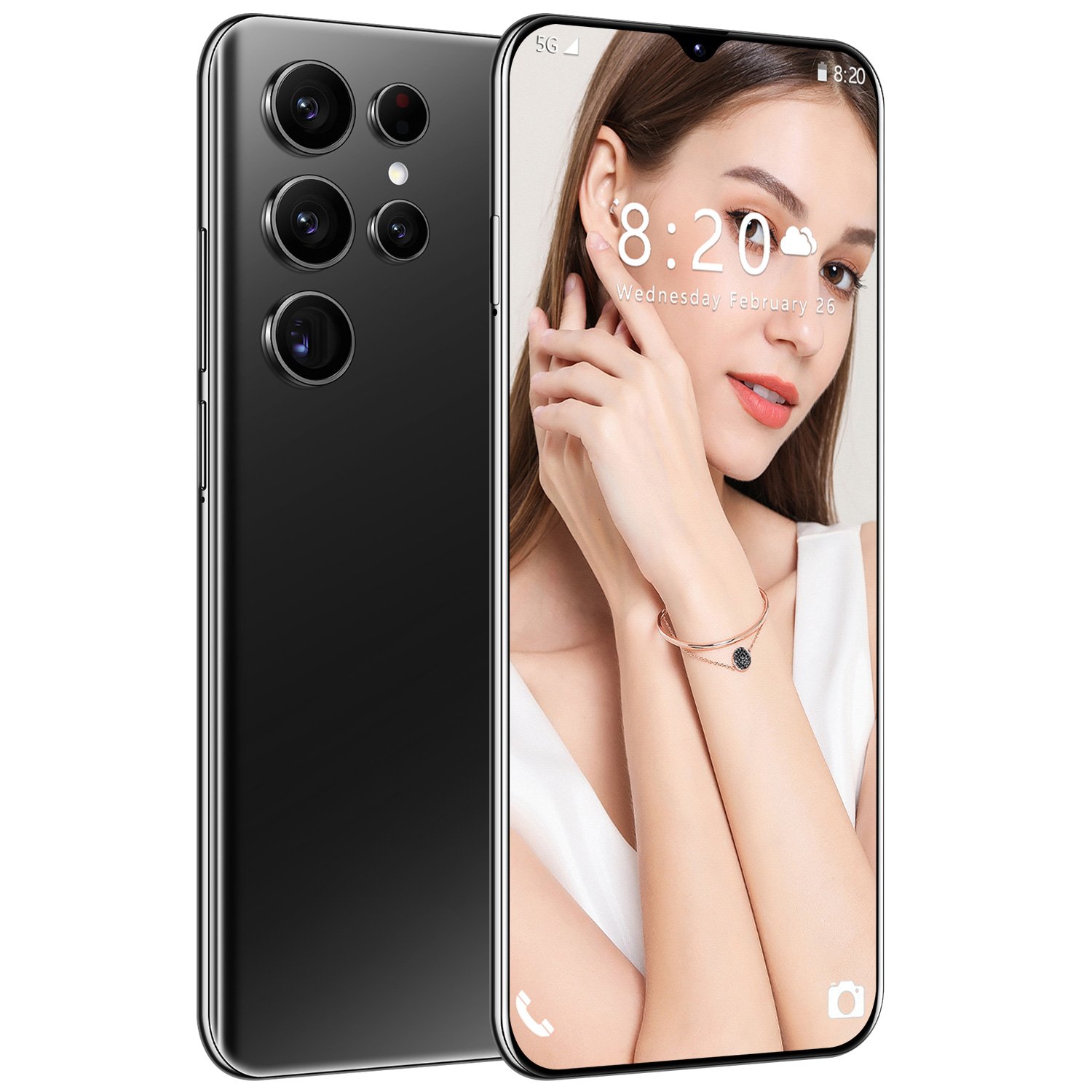 2023 New S23 Ultra 1GB+16GB Support customization 6.53 inch 5+8MP 3500mAh facial unlocking Android 8.1 smartphone
